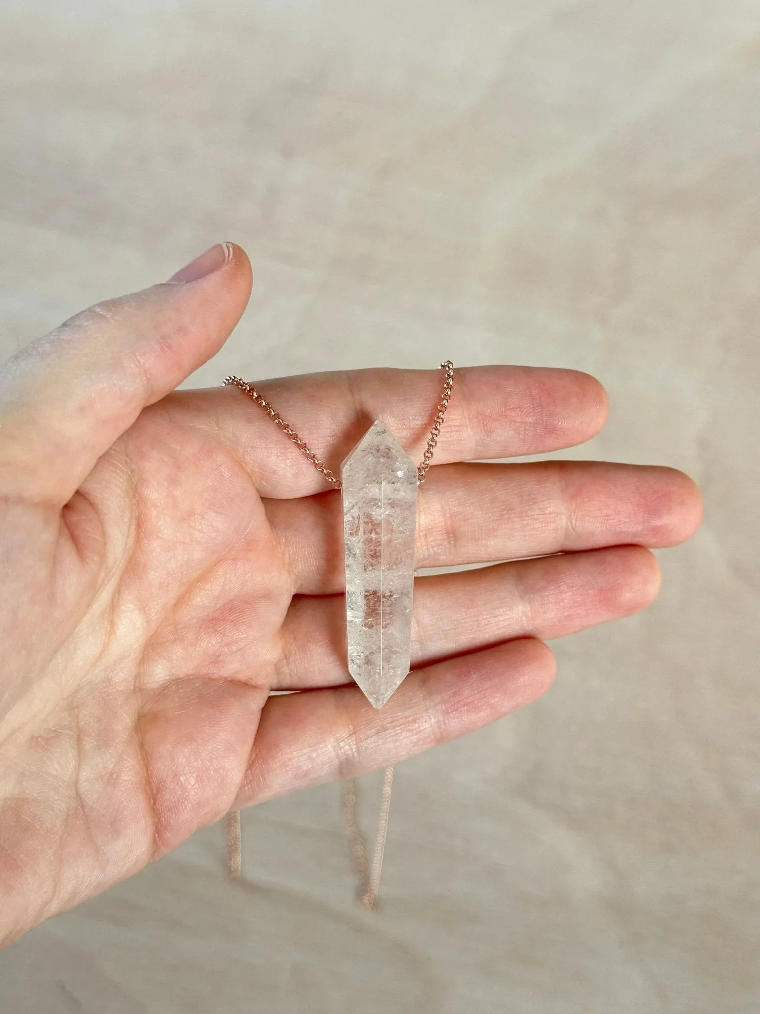 Quartz Point Necklace - earthandelm