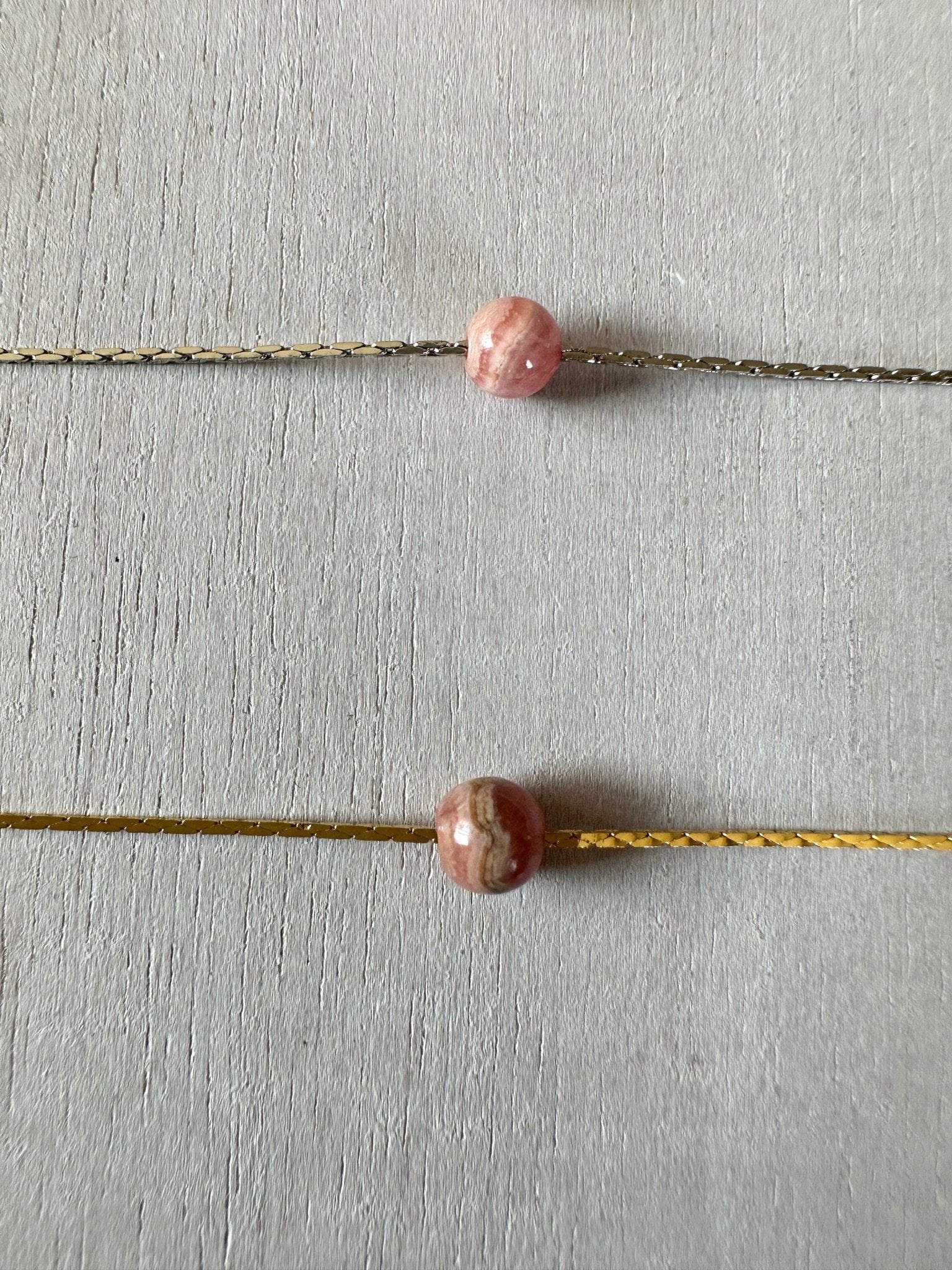 Rhodochrosite Necklace - earthandelm