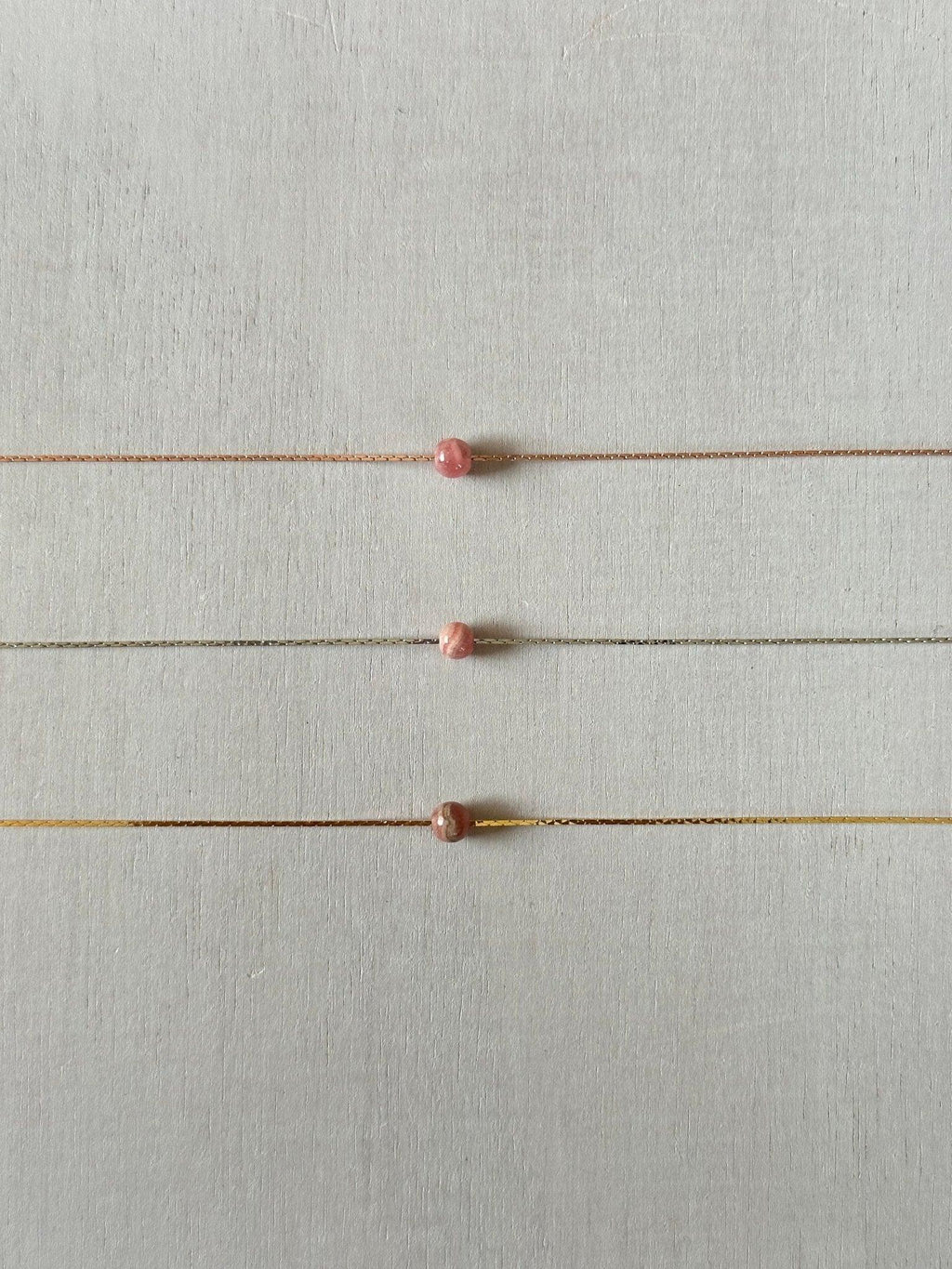 Rhodochrosite Necklace - earthandelm