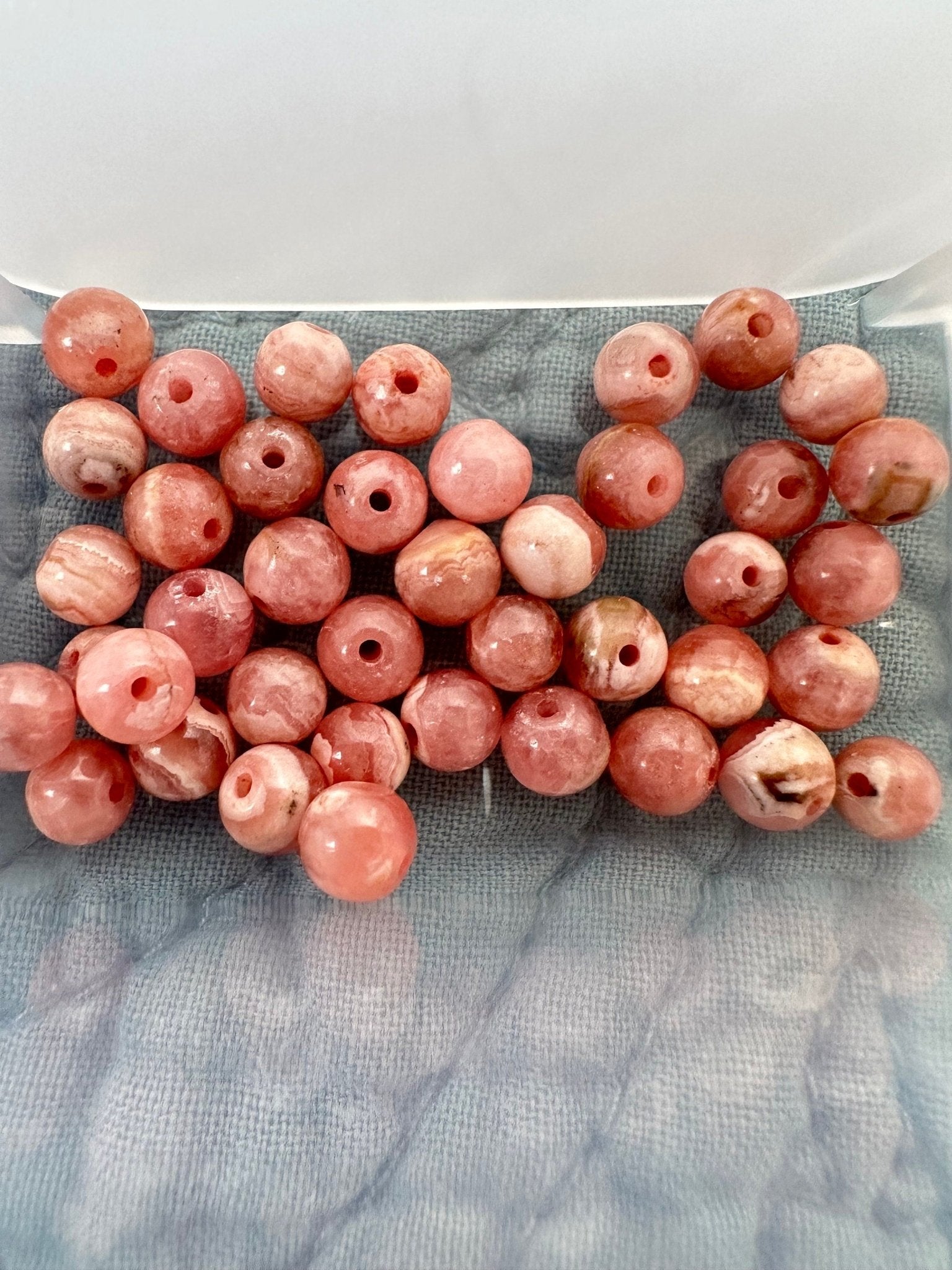 Rhodochrosite Necklace - earthandelm