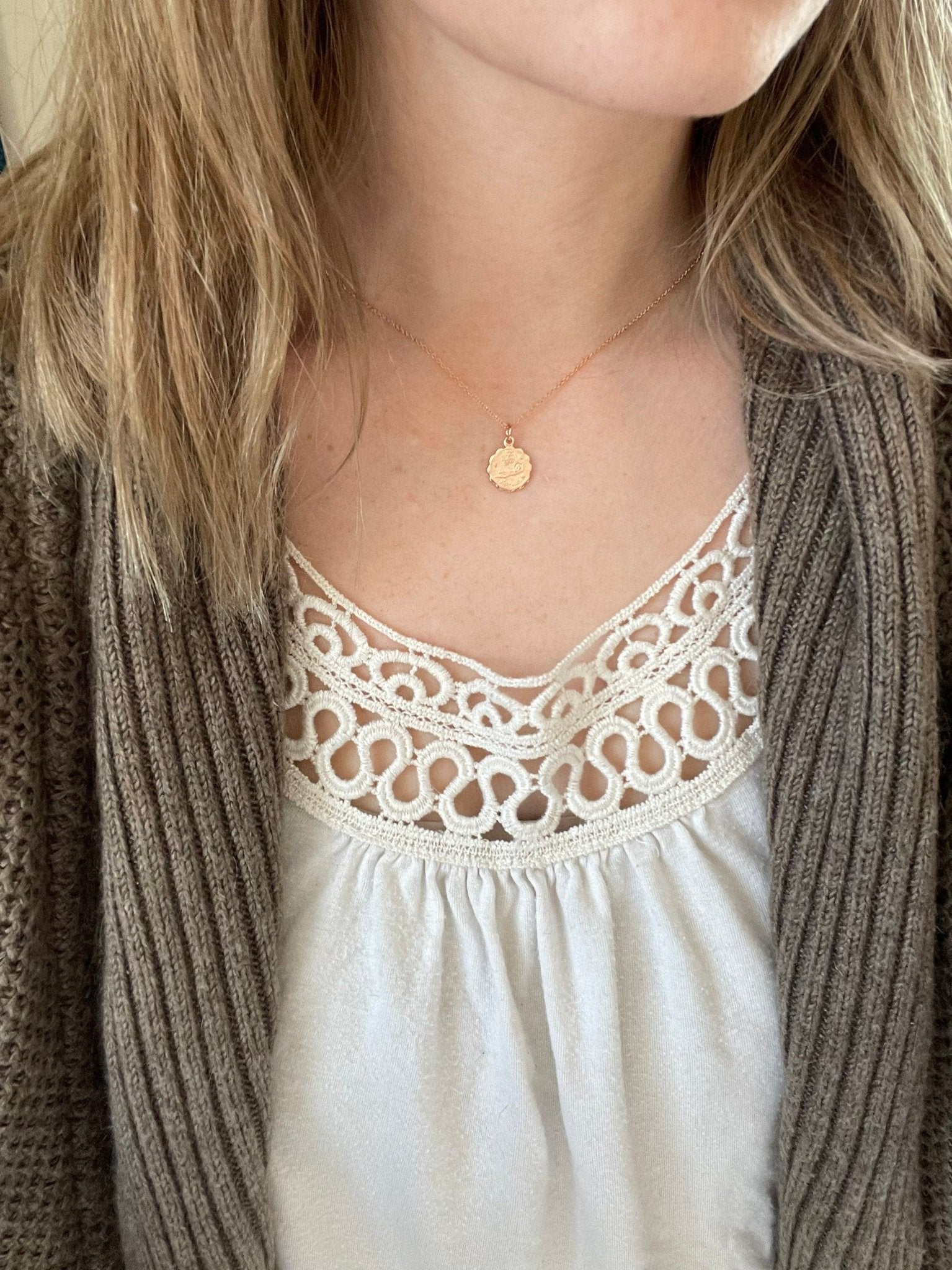 Rose Gold Zodiac Necklace - earthandelm