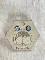 Rose Quartz in Metal Settings - earthandelm