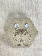 Rose Quartz in Metal Settings - earthandelm