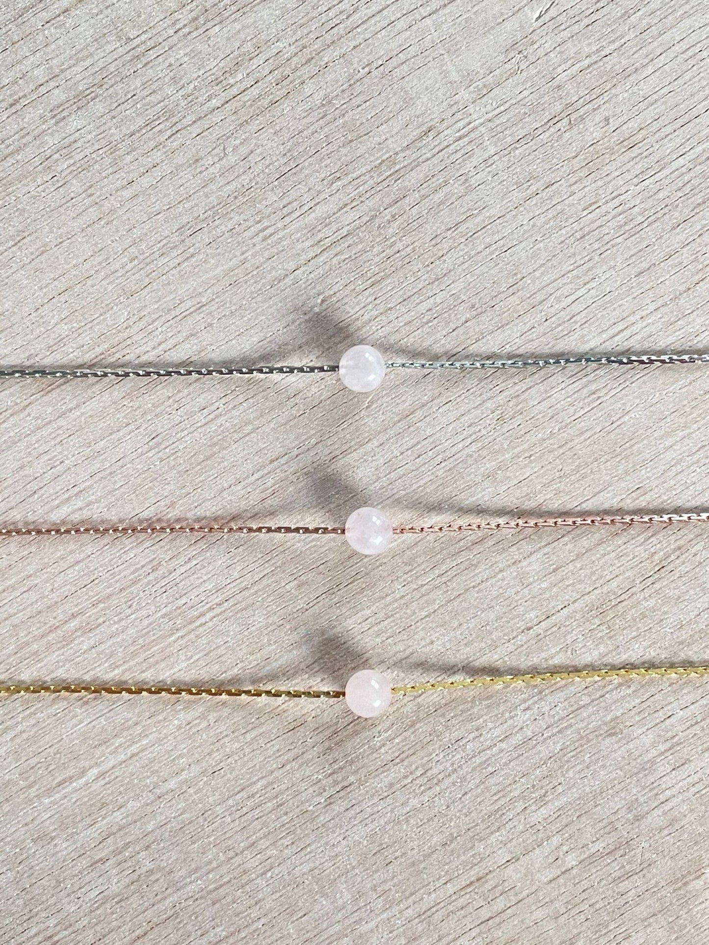 Rose Quartz Necklace - earthandelm