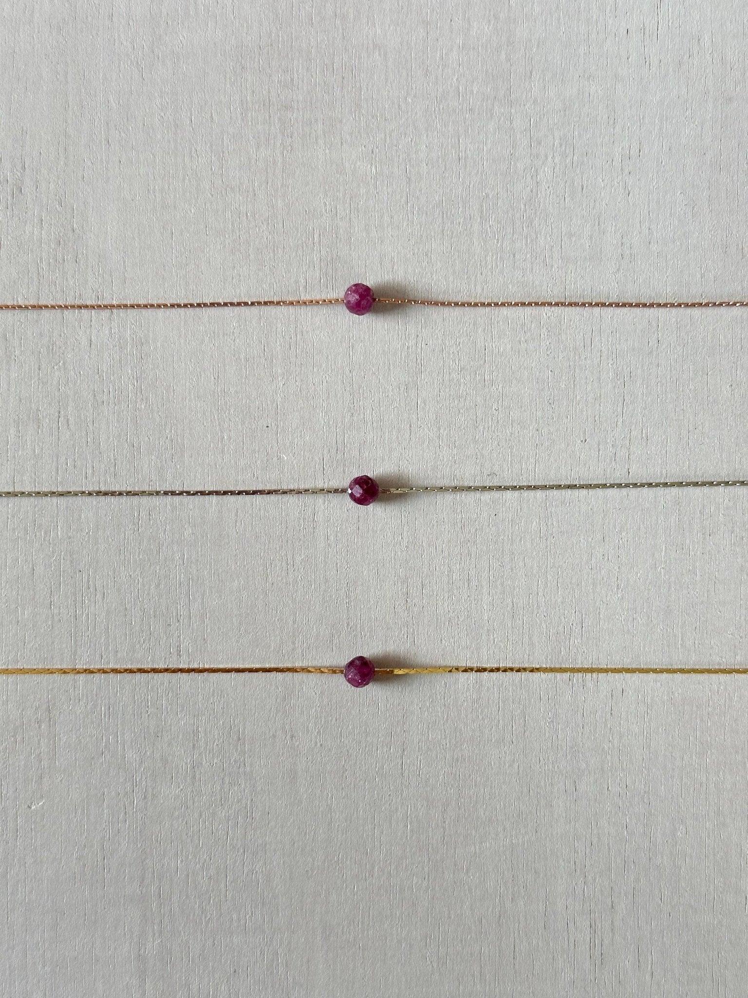 Ruby Necklace - earthandelm
