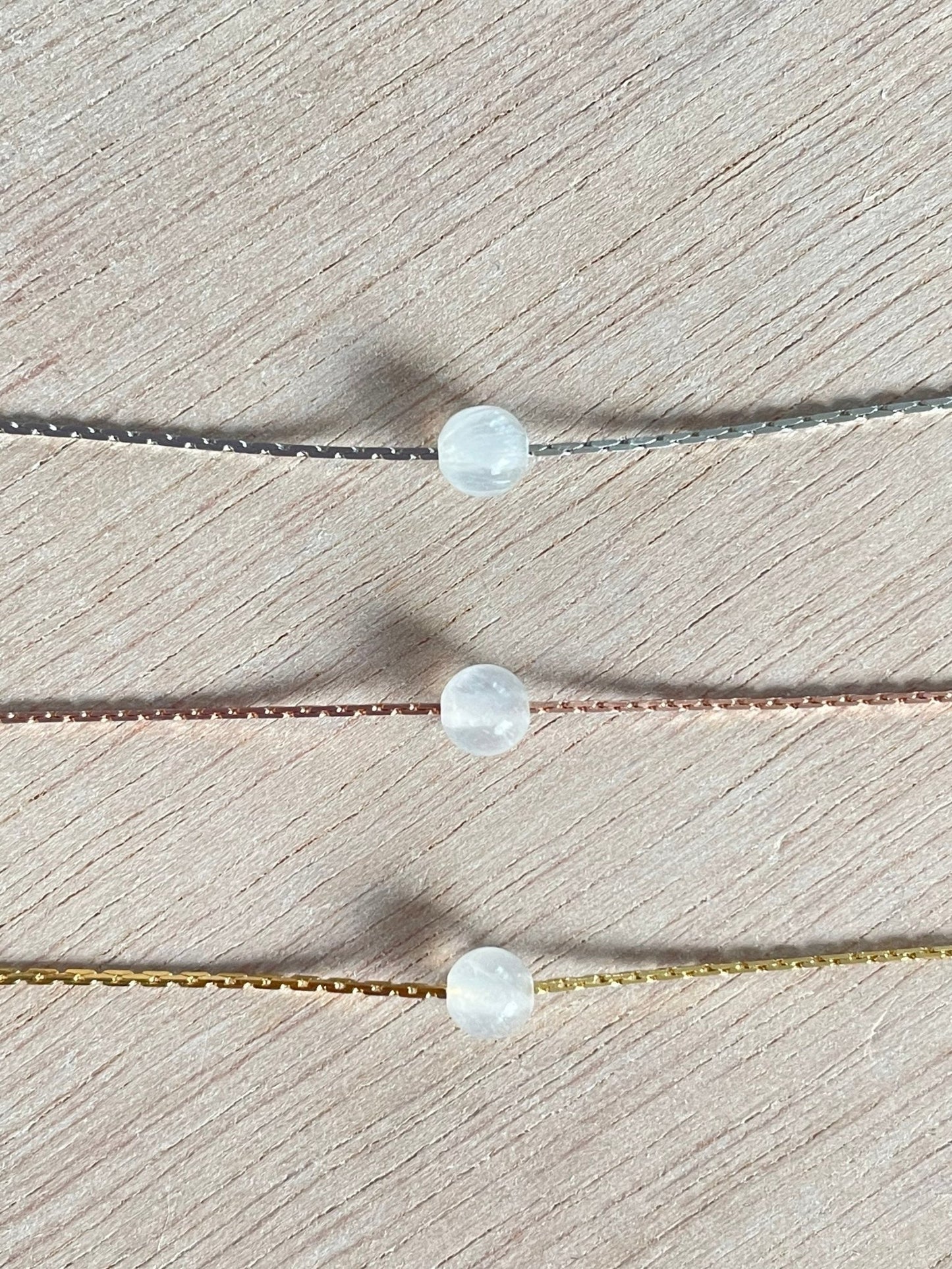 Selenite Necklace - earthandelm