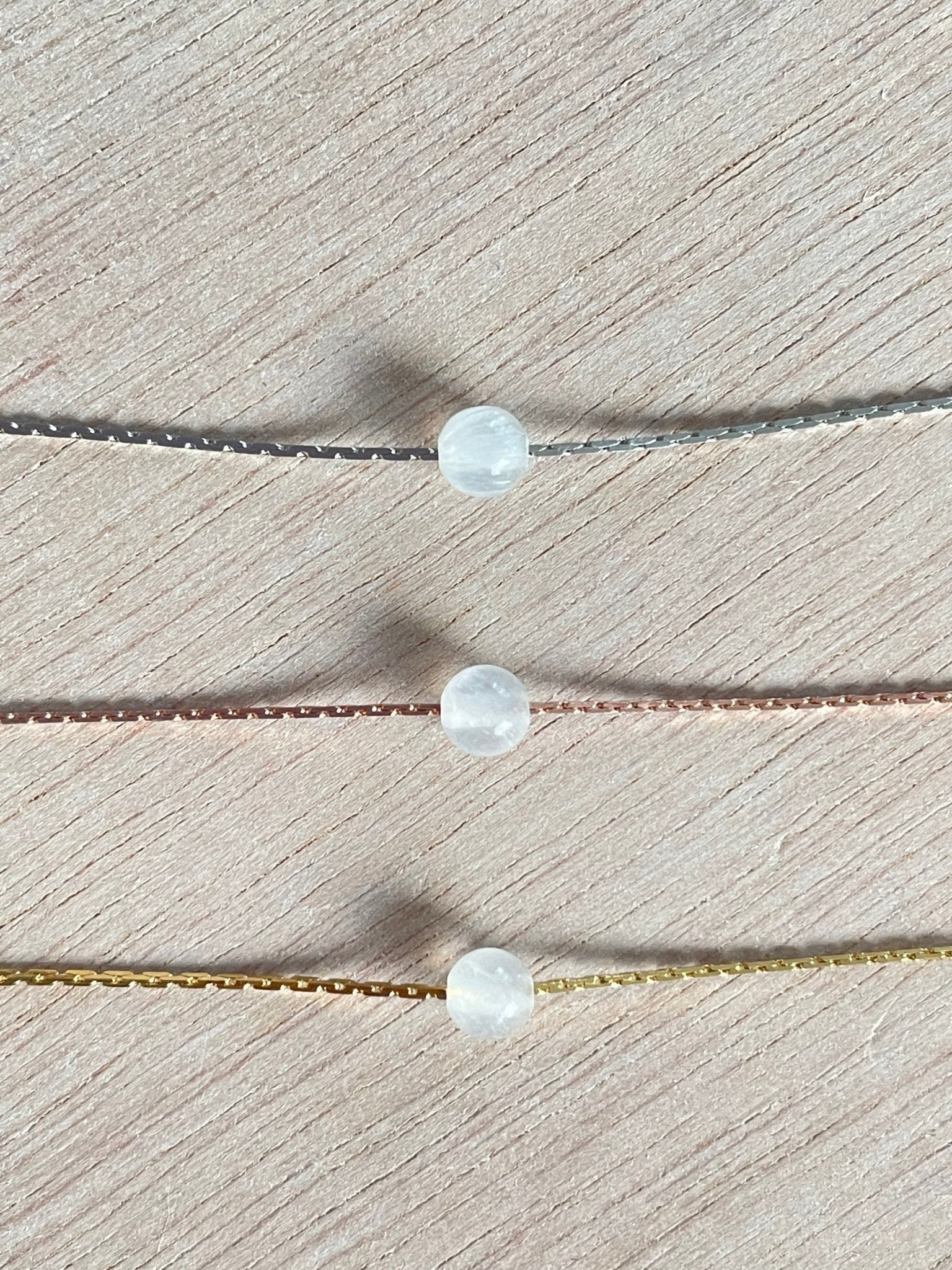 Selenite Necklace - earthandelm