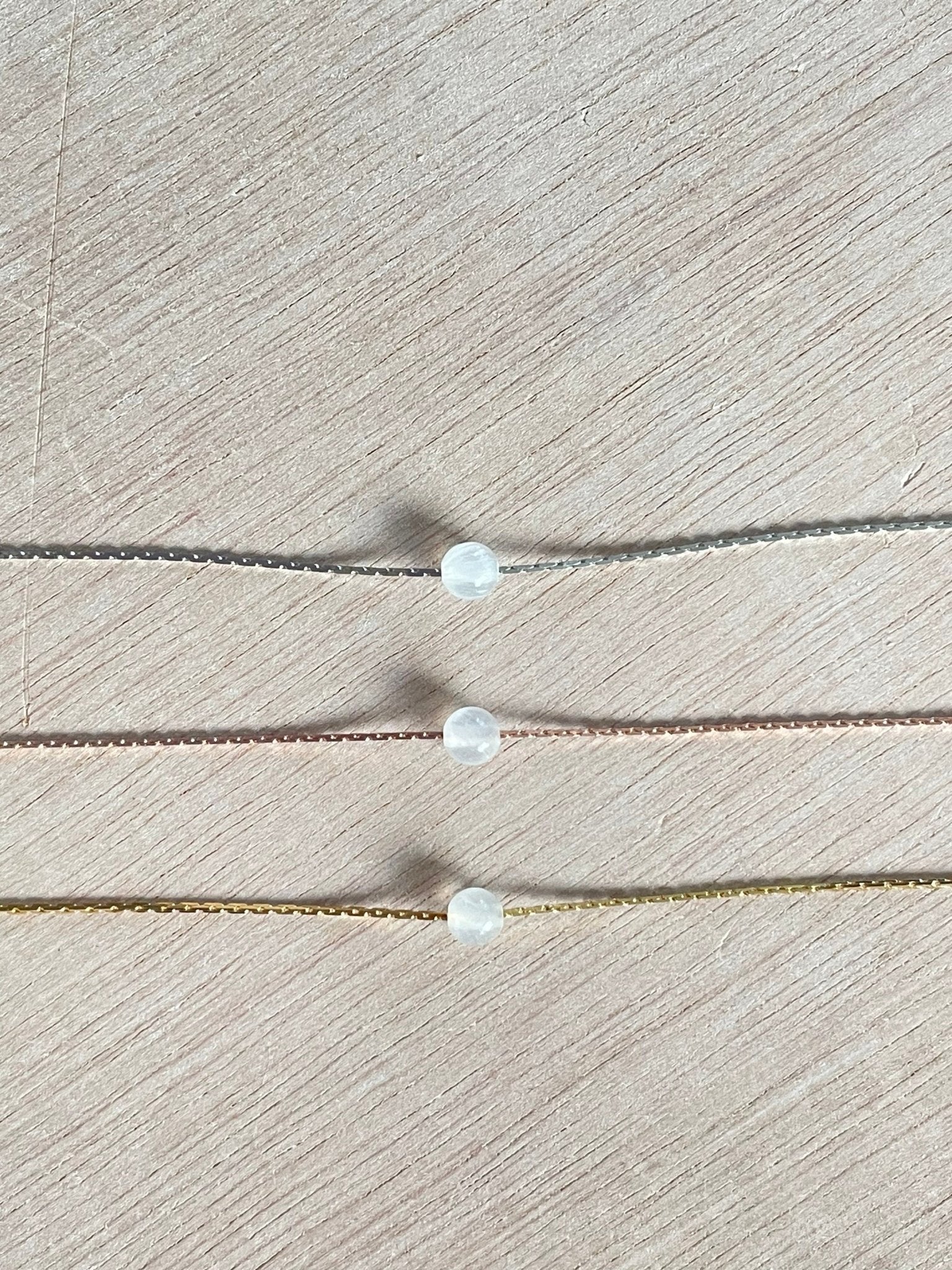 Selenite Necklace - earthandelm