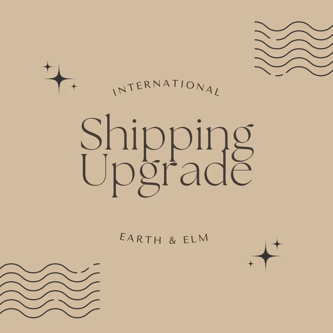 Shipping upgrade to tracking ON - earthandelm