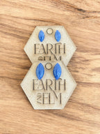 Sodalite Marquise Stud Earrings - earthandelm