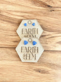 Sodalite Trillion Stud Earrings - earthandelm