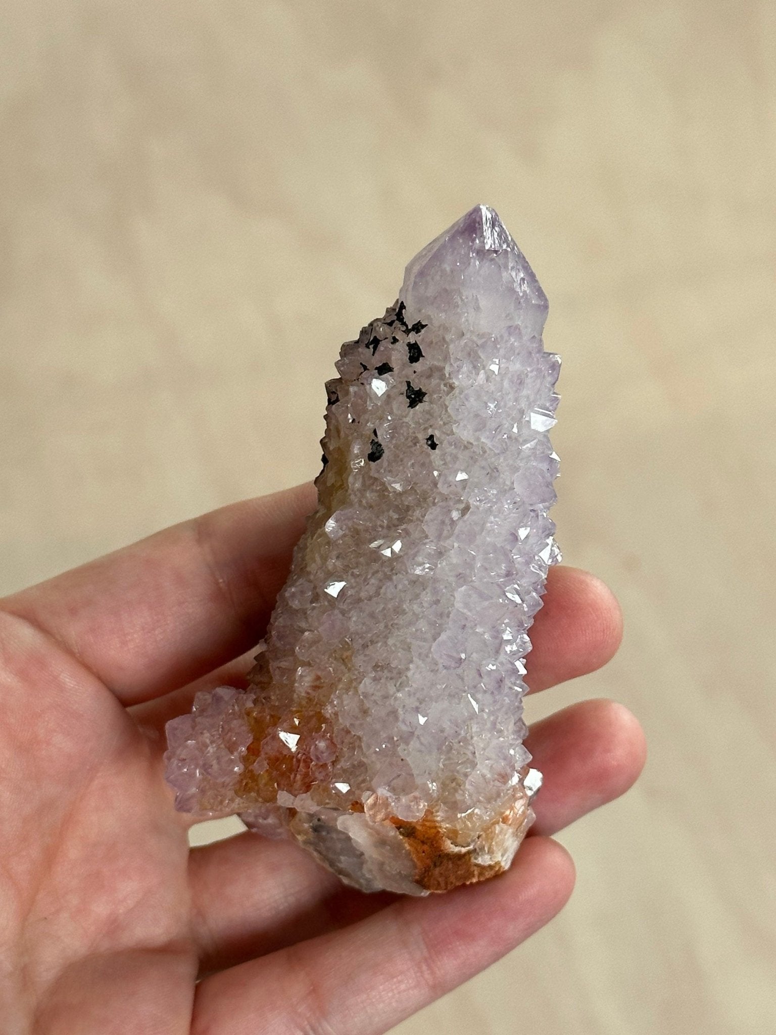 Spirit Quartz | Lavender Fairy Spirit Quartz - earthandelm