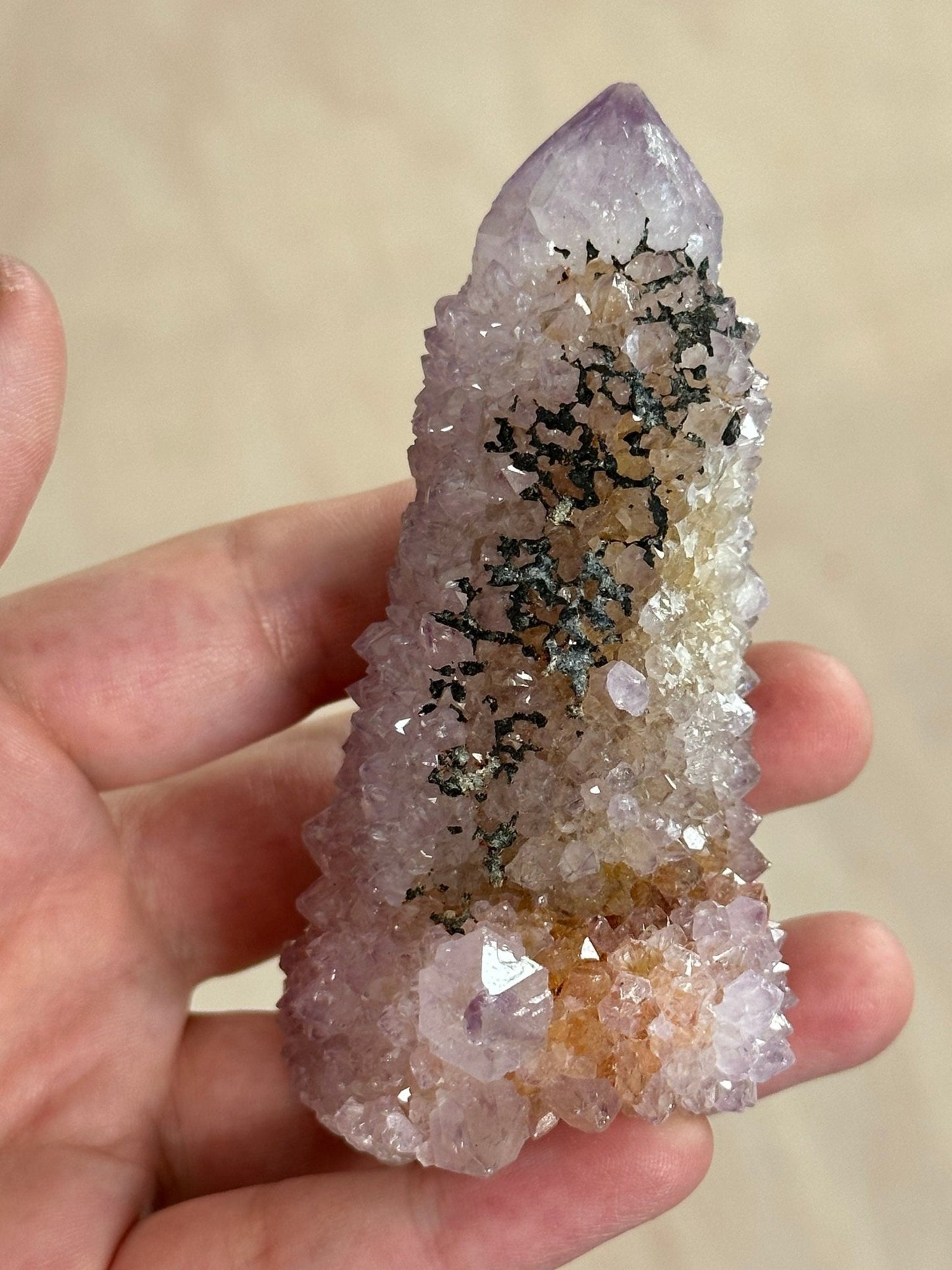 Spirit Quartz | Lavender Fairy Spirit Quartz - earthandelm