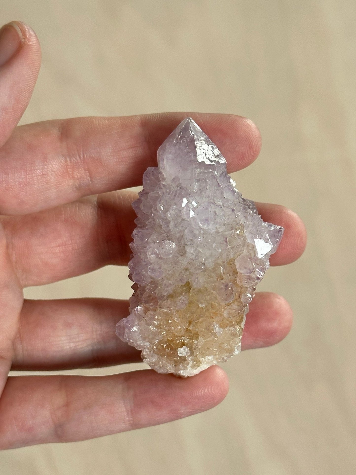 Spirit Quartz | Lavender Fairy Spirit Quartz - earthandelm