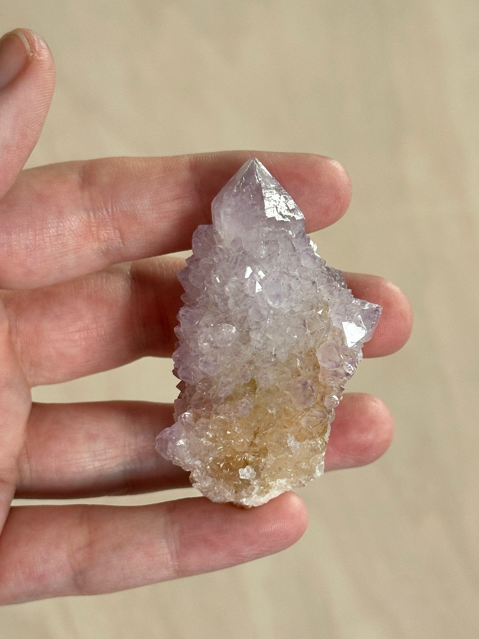 Spirit Quartz | Lavender Fairy Spirit Quartz - earthandelm