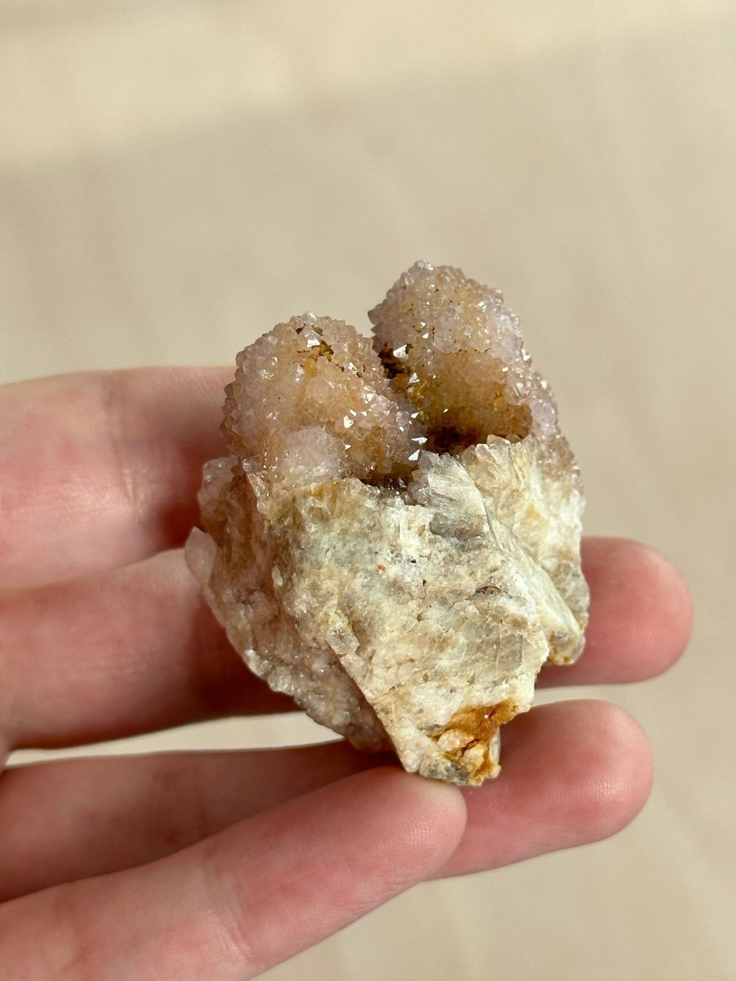 Spirit Quartz | Lavender Fairy Spirit Quartz - earthandelm