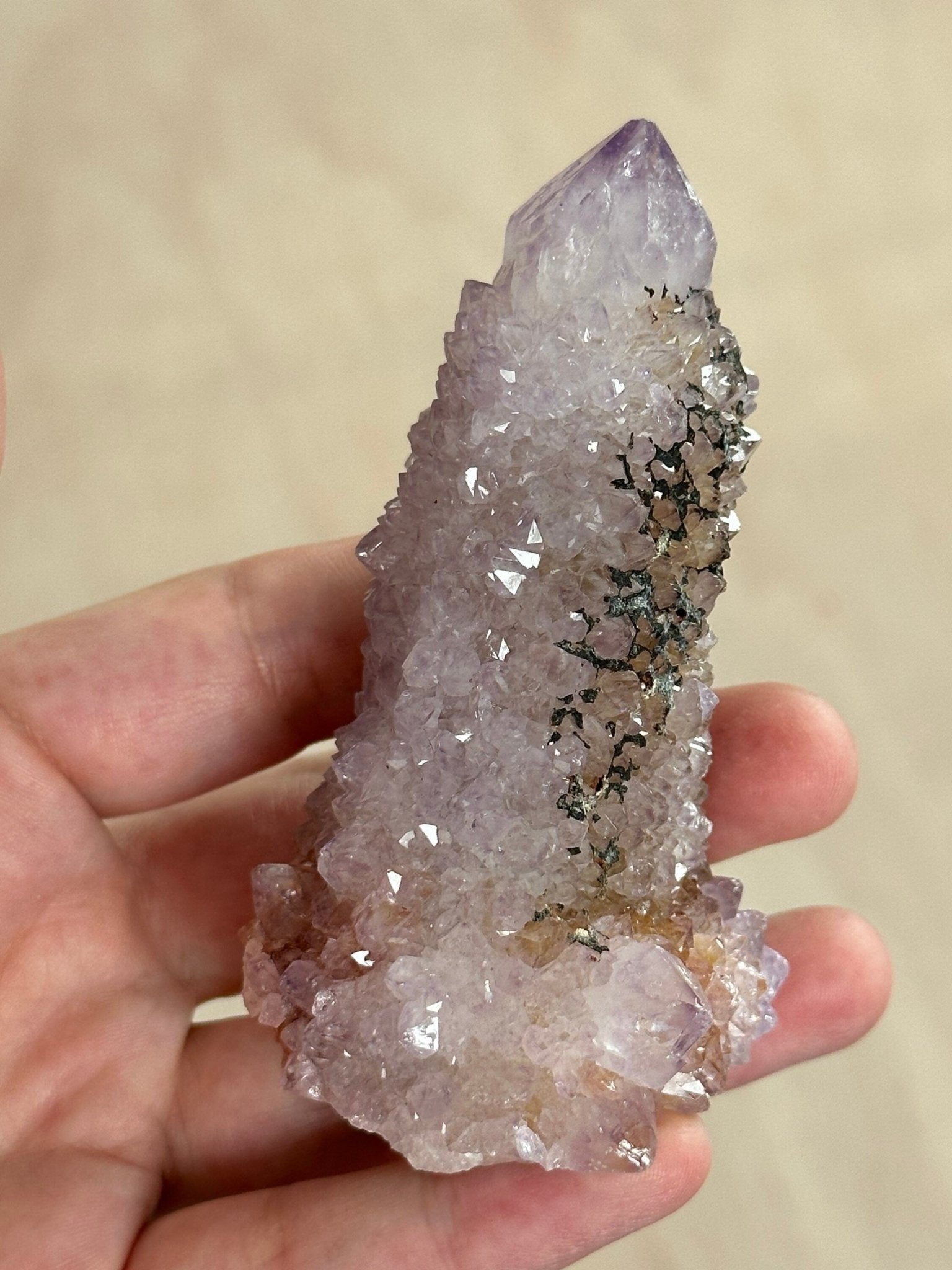 Spirit Quartz | Lavender Fairy Spirit Quartz - earthandelm
