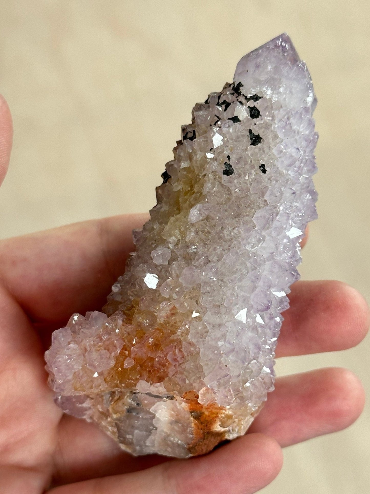 Spirit Quartz | Lavender Fairy Spirit Quartz - earthandelm