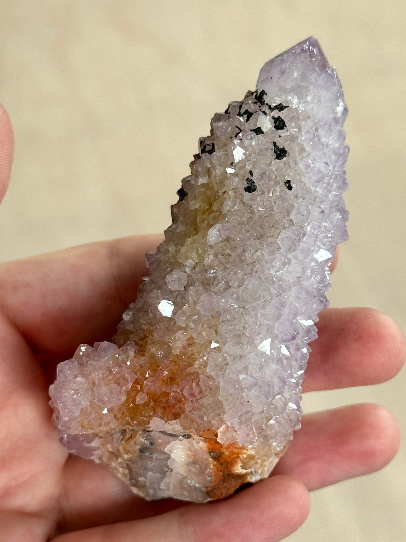 Spirit Quartz | Lavender Fairy Spirit Quartz - earthandelm