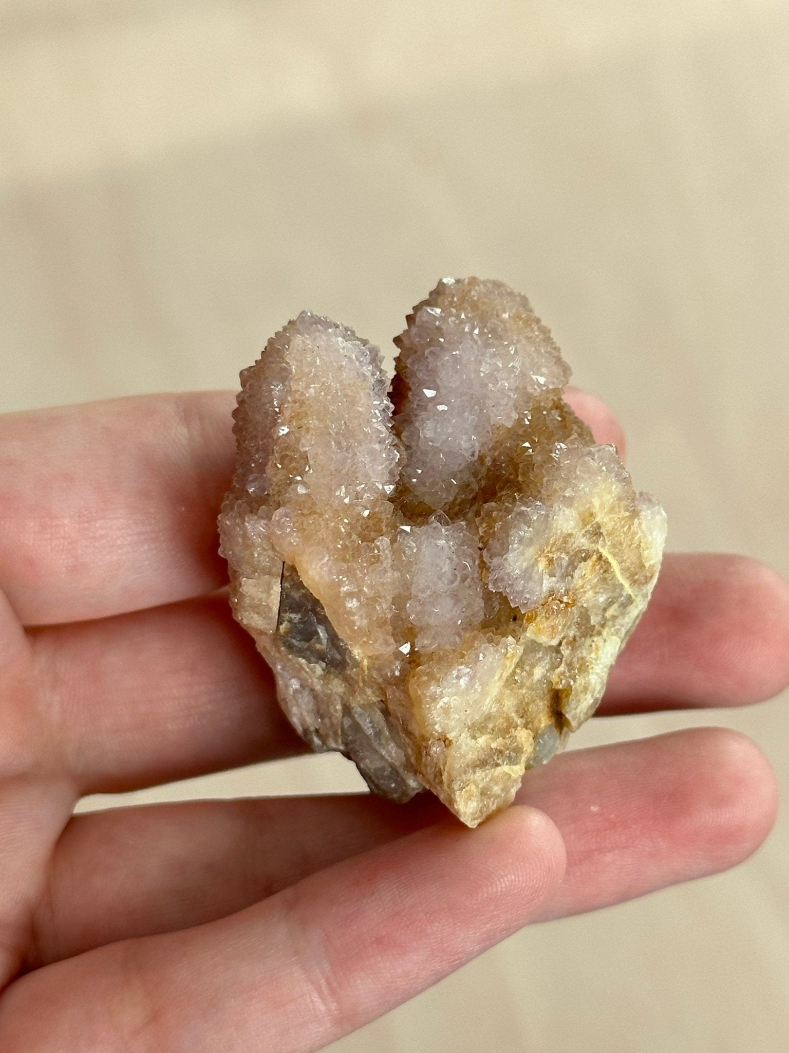 Spirit Quartz | Lavender Fairy Spirit Quartz - earthandelm