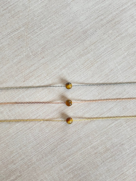 Tigers Eye Necklace - earthandelm