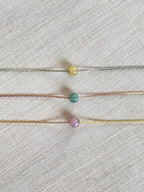 Watermelon Tourmaline Necklace - earthandelm
