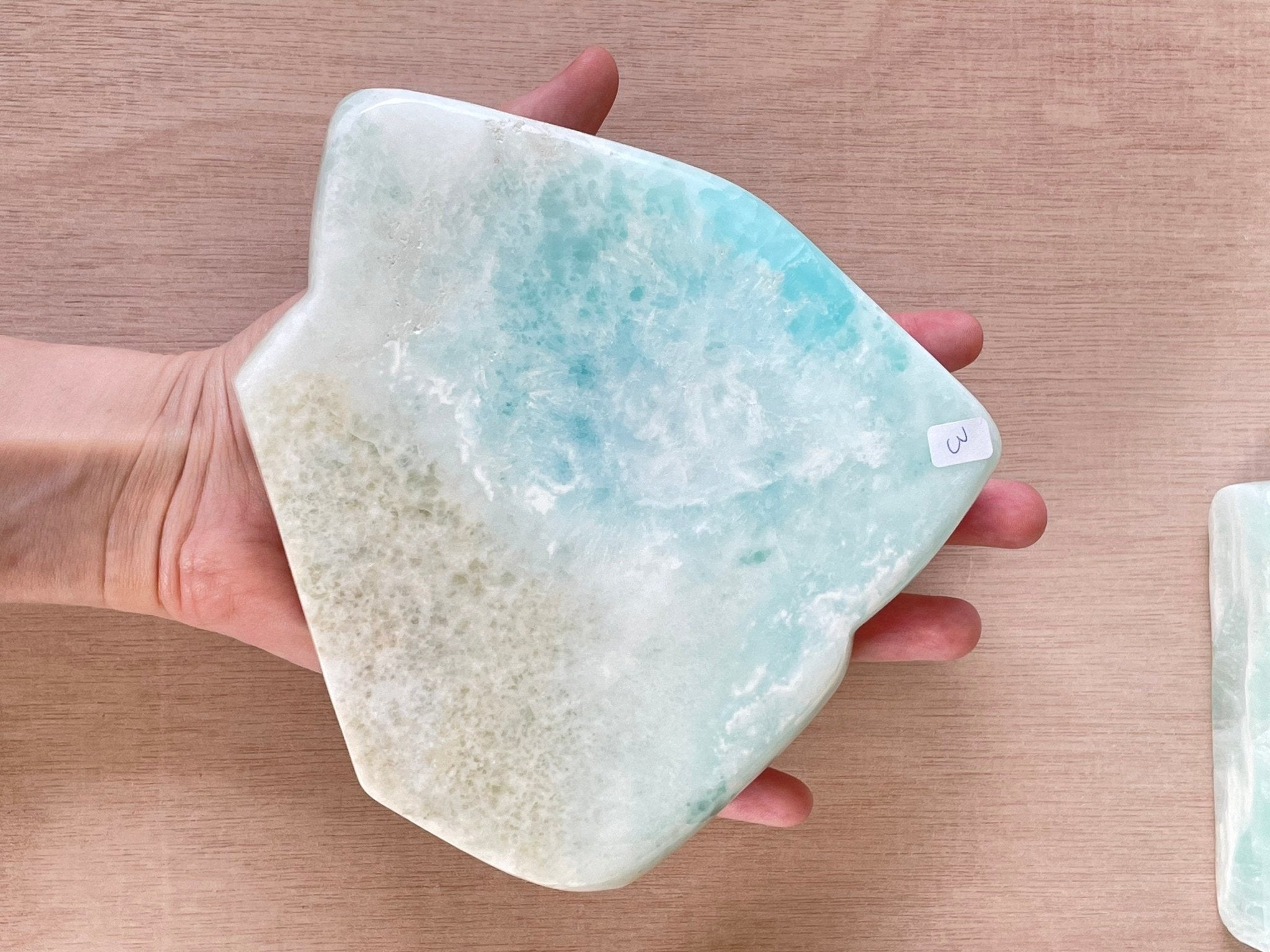 XXL Caribbean Calcite Free Forms | AAA Grade Caribbean Calcite - earthandelm