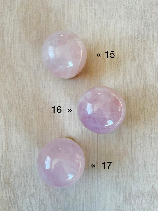 Rose Quartz Sphere 