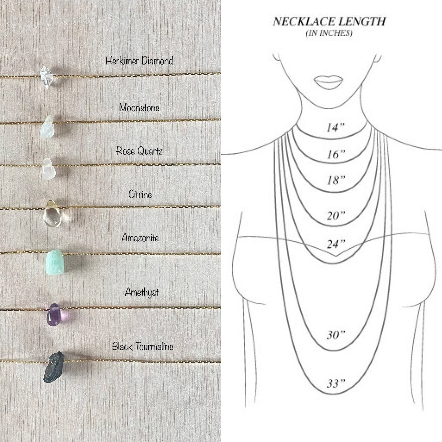 Minimalist Gold Chakra Necklaces 
