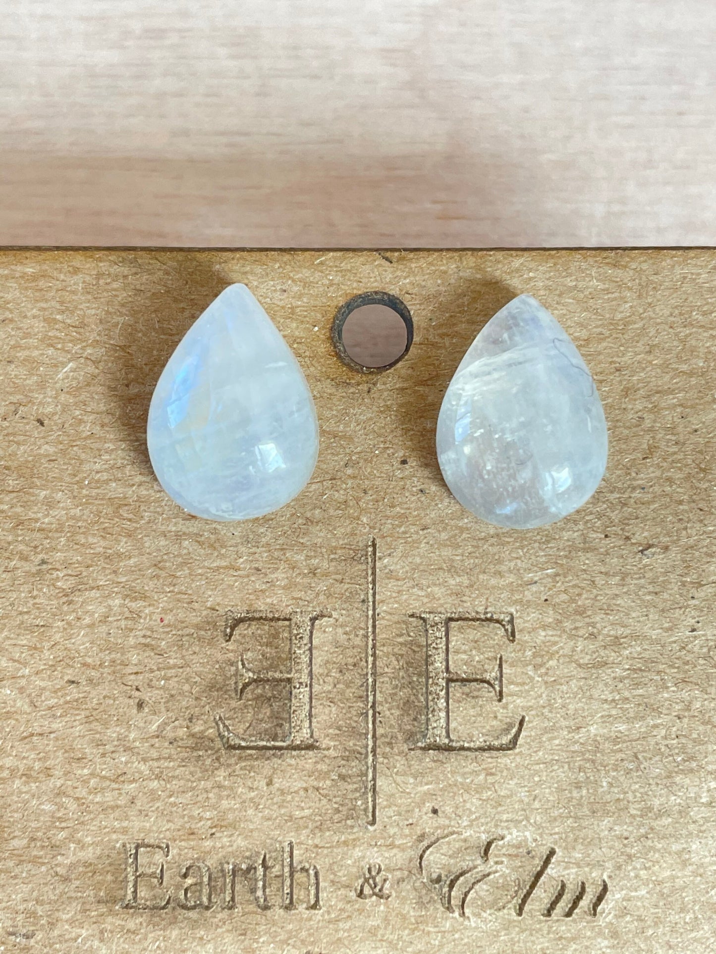 Moonstone Studs | Pear Shape Stud | Earring Studs | Teardrop Studs | 10x14 Studs | Moonstone Earrings | 8x12 Studs