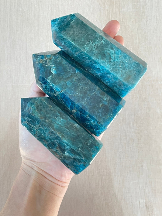 Blue Apatite Tower 