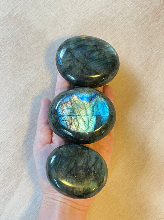 Labradorite Palm Stone 