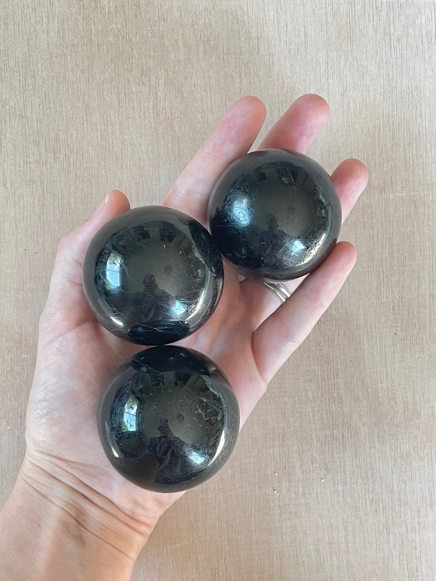 Black Tourmaline Sphere 