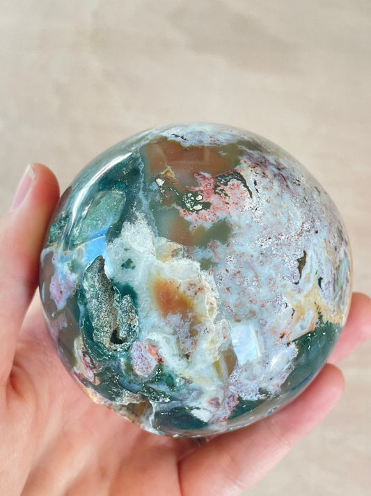 Ocean Jasper Sphere 