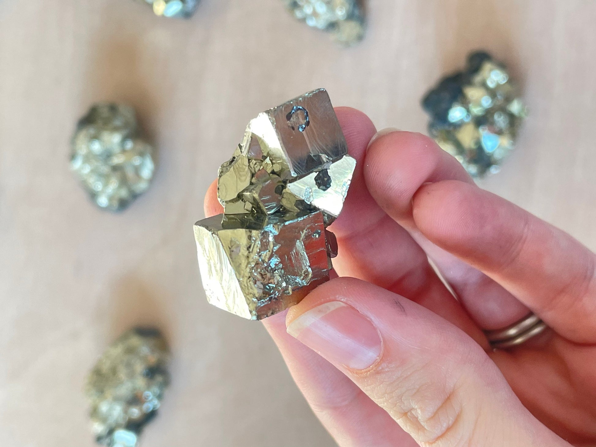 Pyrite Raw Clusters 