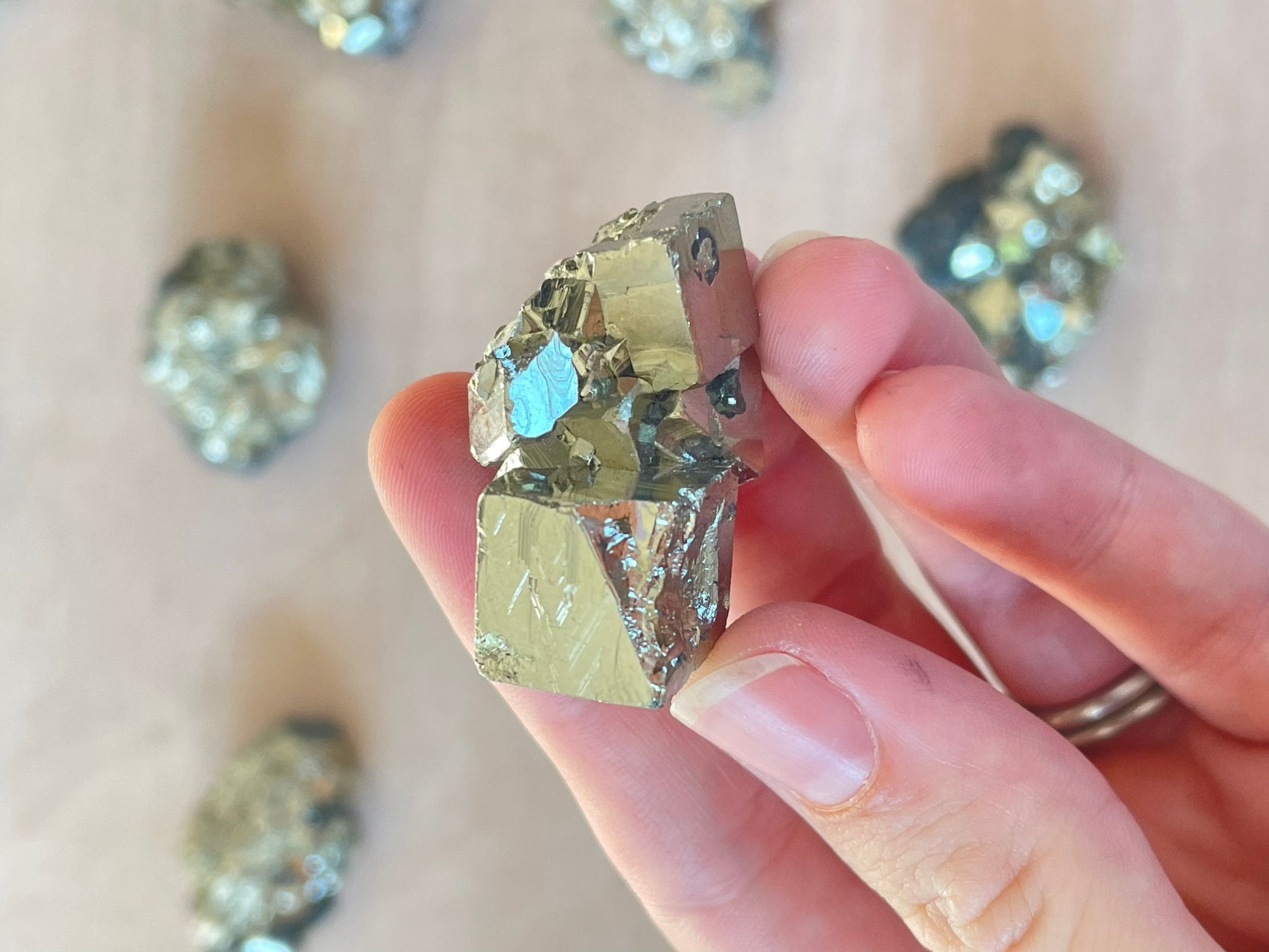 Pyrite Raw Clusters 