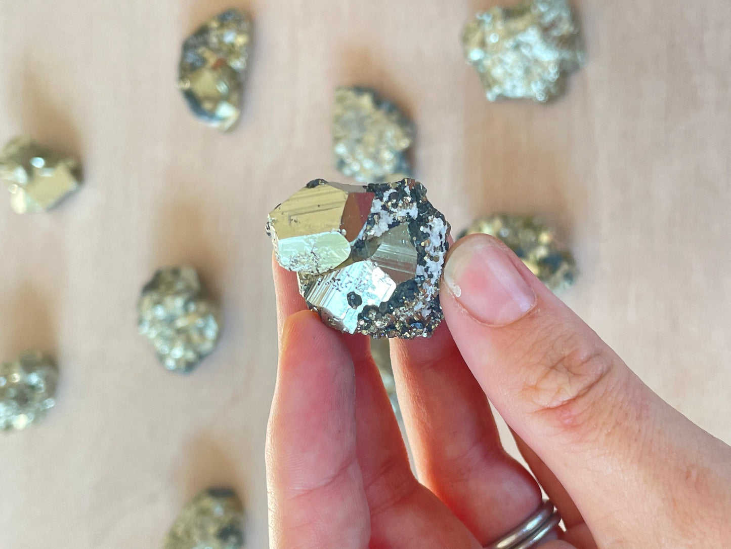 Pyrite Raw Clusters 