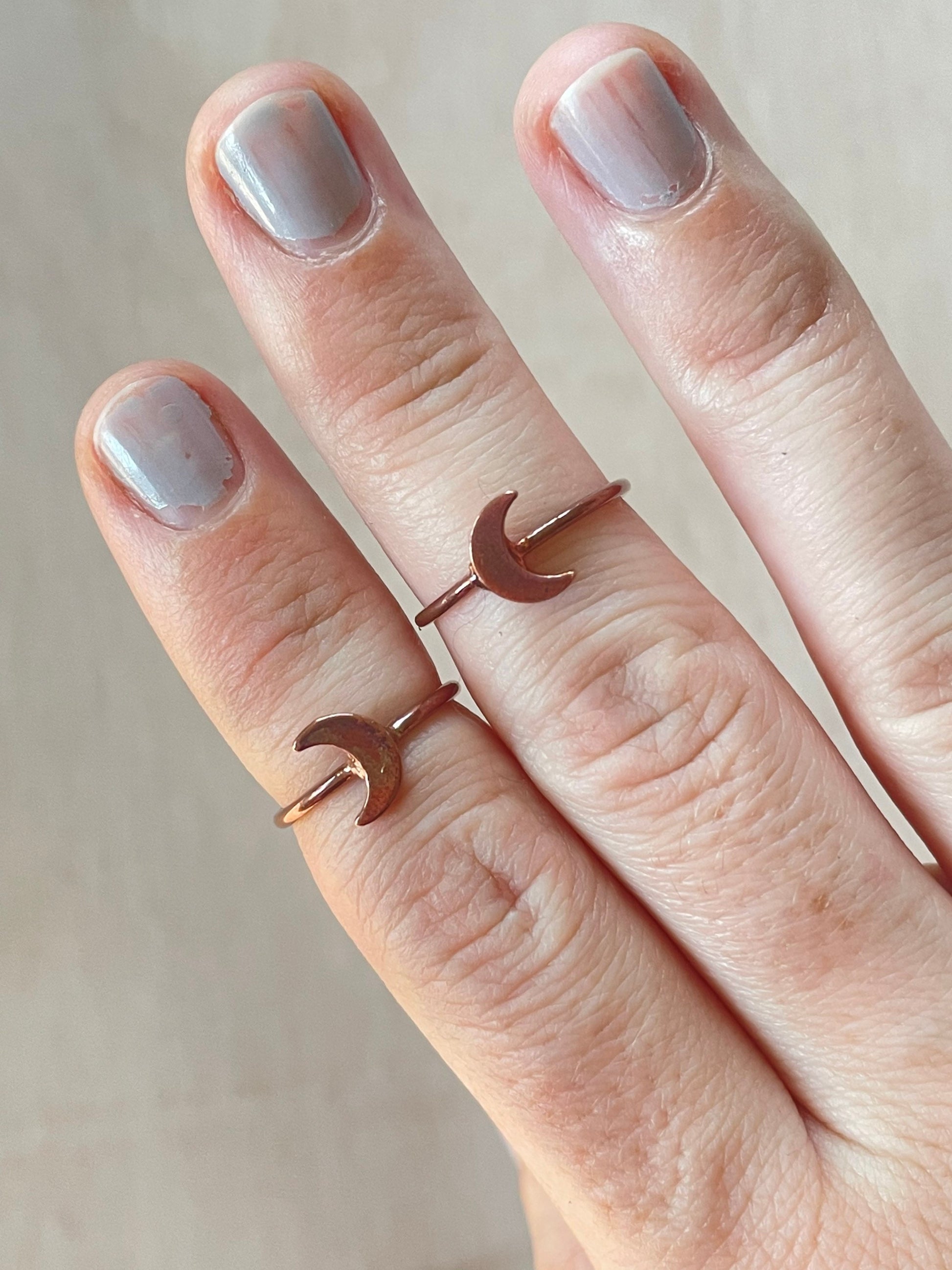 Crescent Moon Ring 