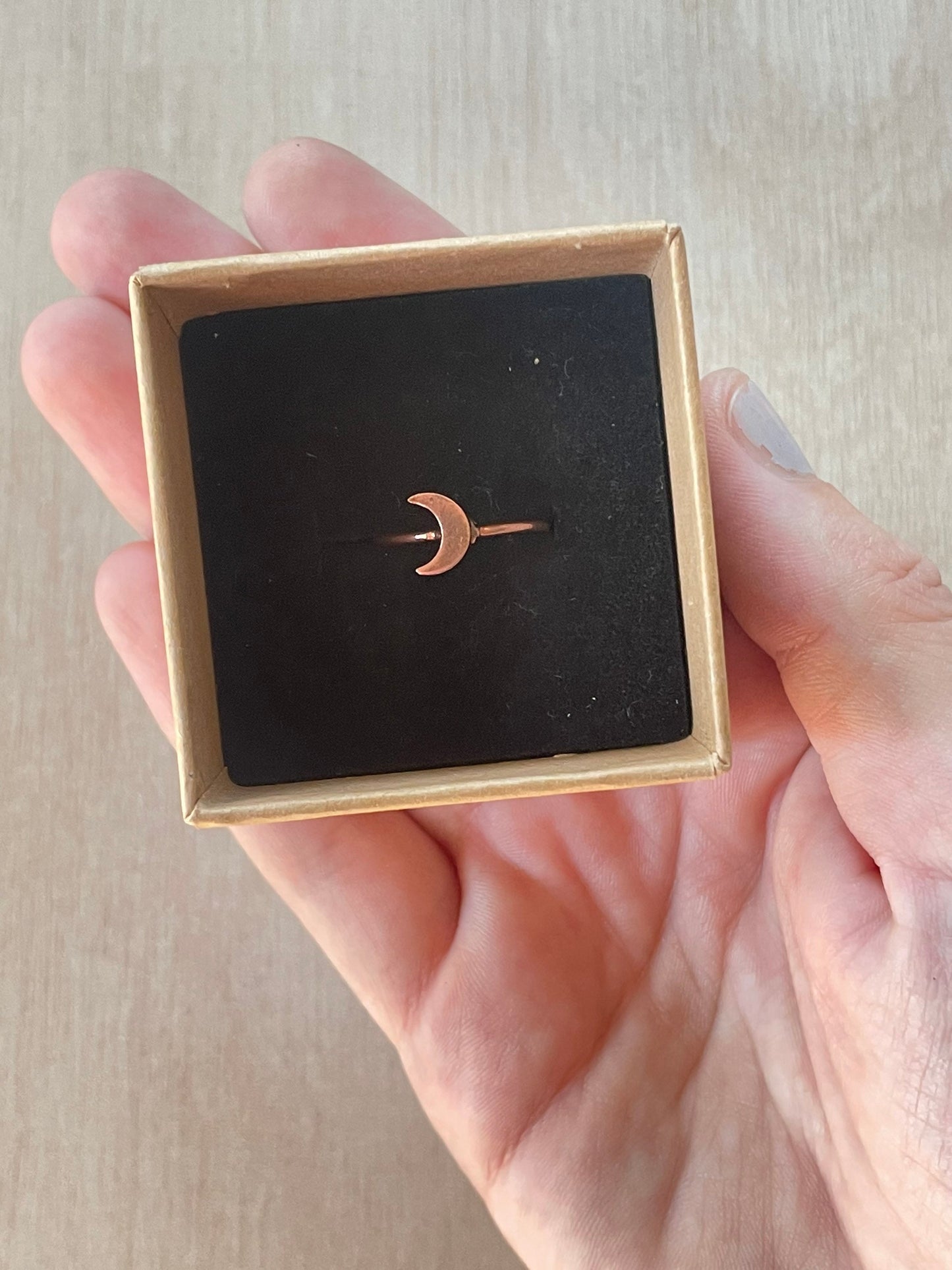 Crescent Moon Ring 