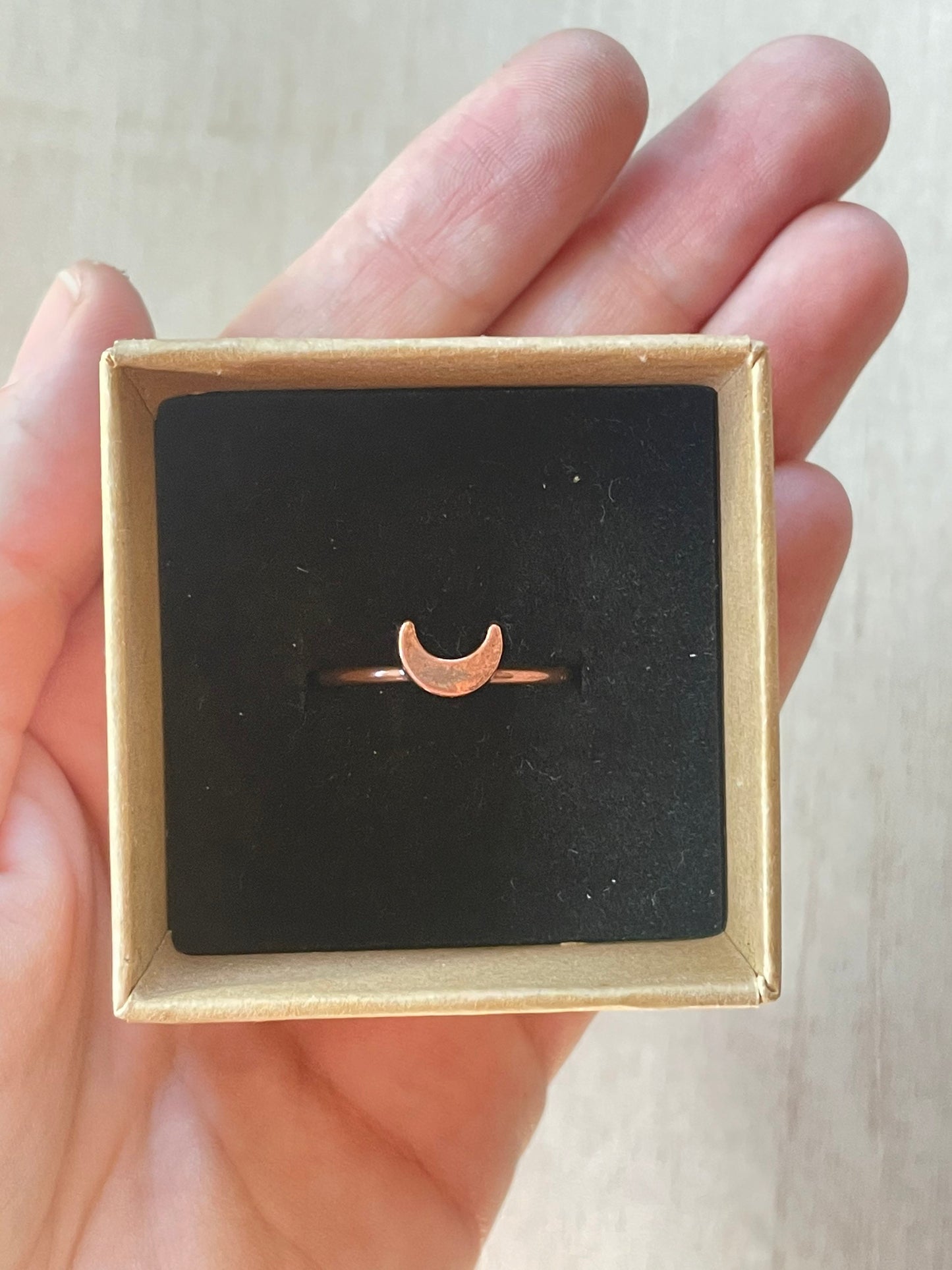 Crescent Moon Ring 