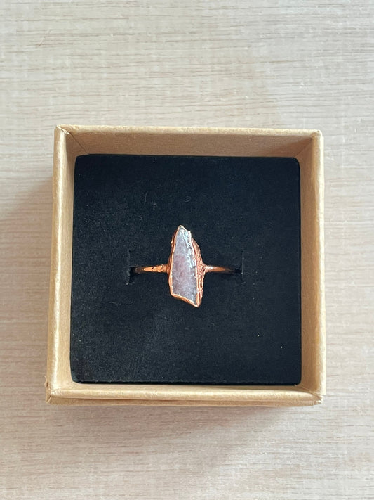 Morganite Ring Size 7.5 