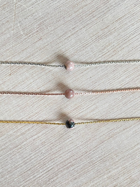 Rhodonite Necklace 