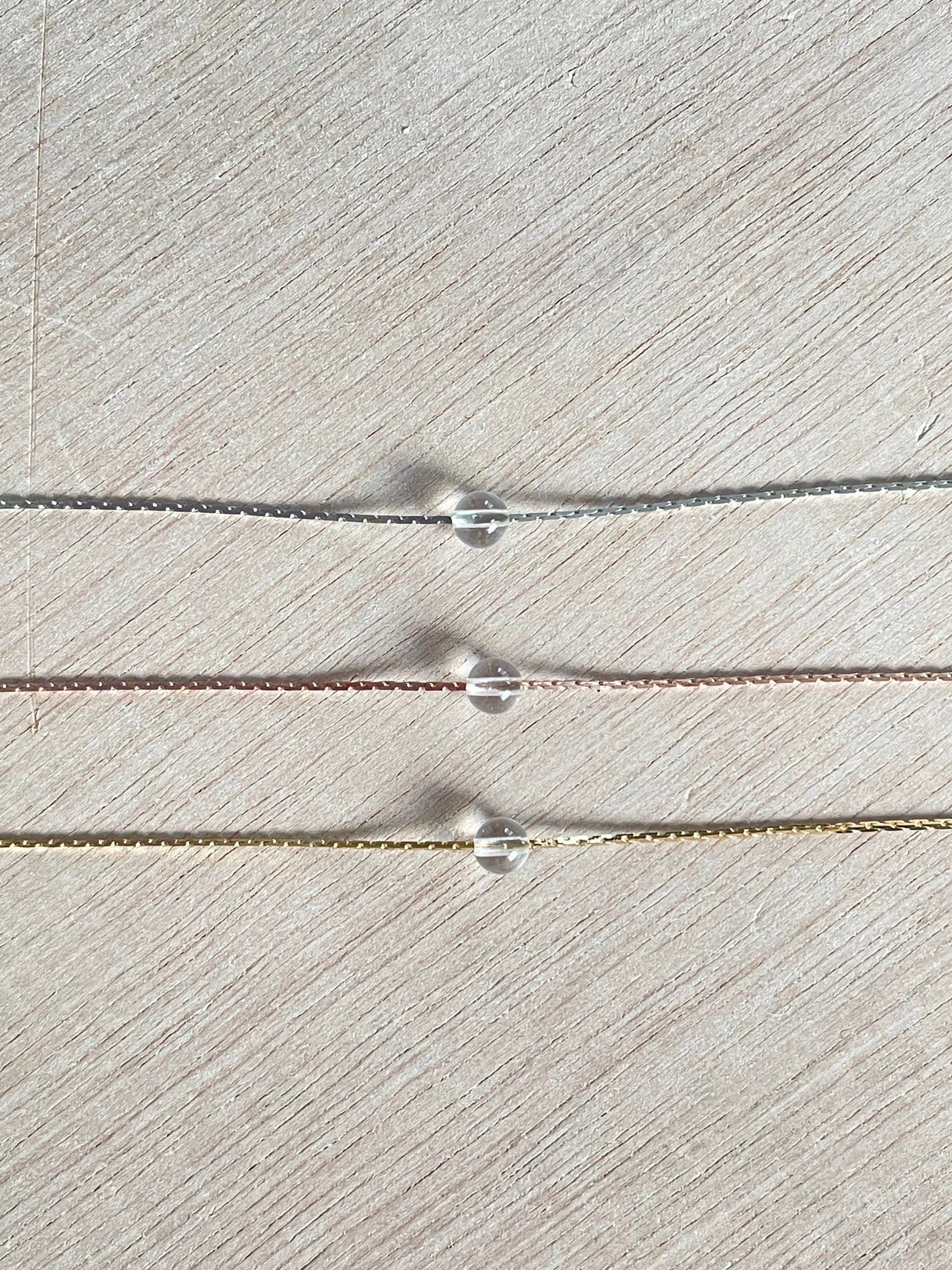 Clear Quartz Necklace 