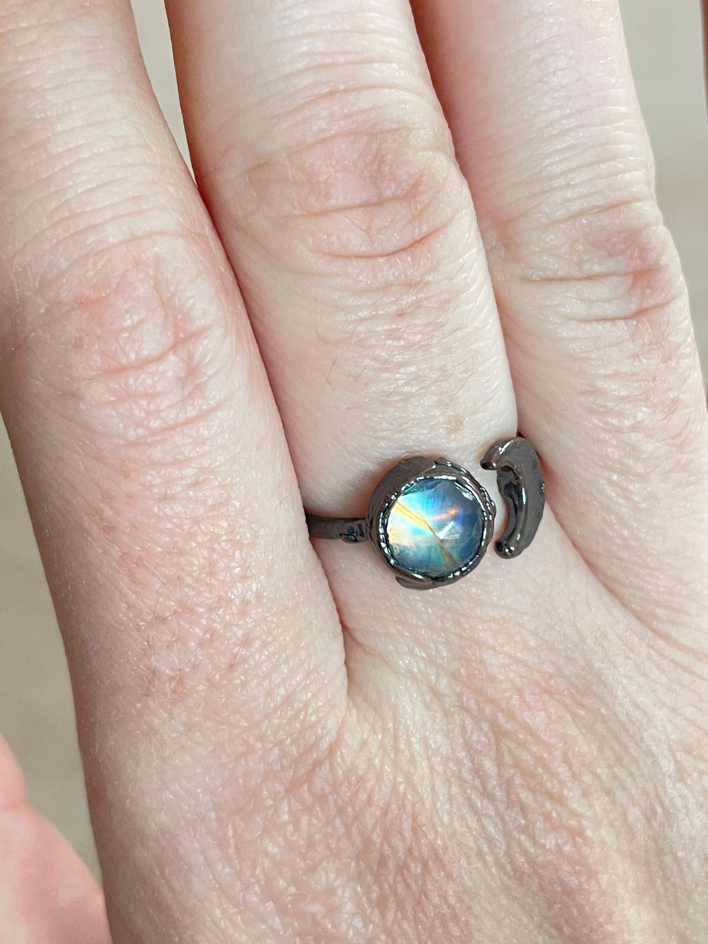 Moonstone Ring Size 5.5 