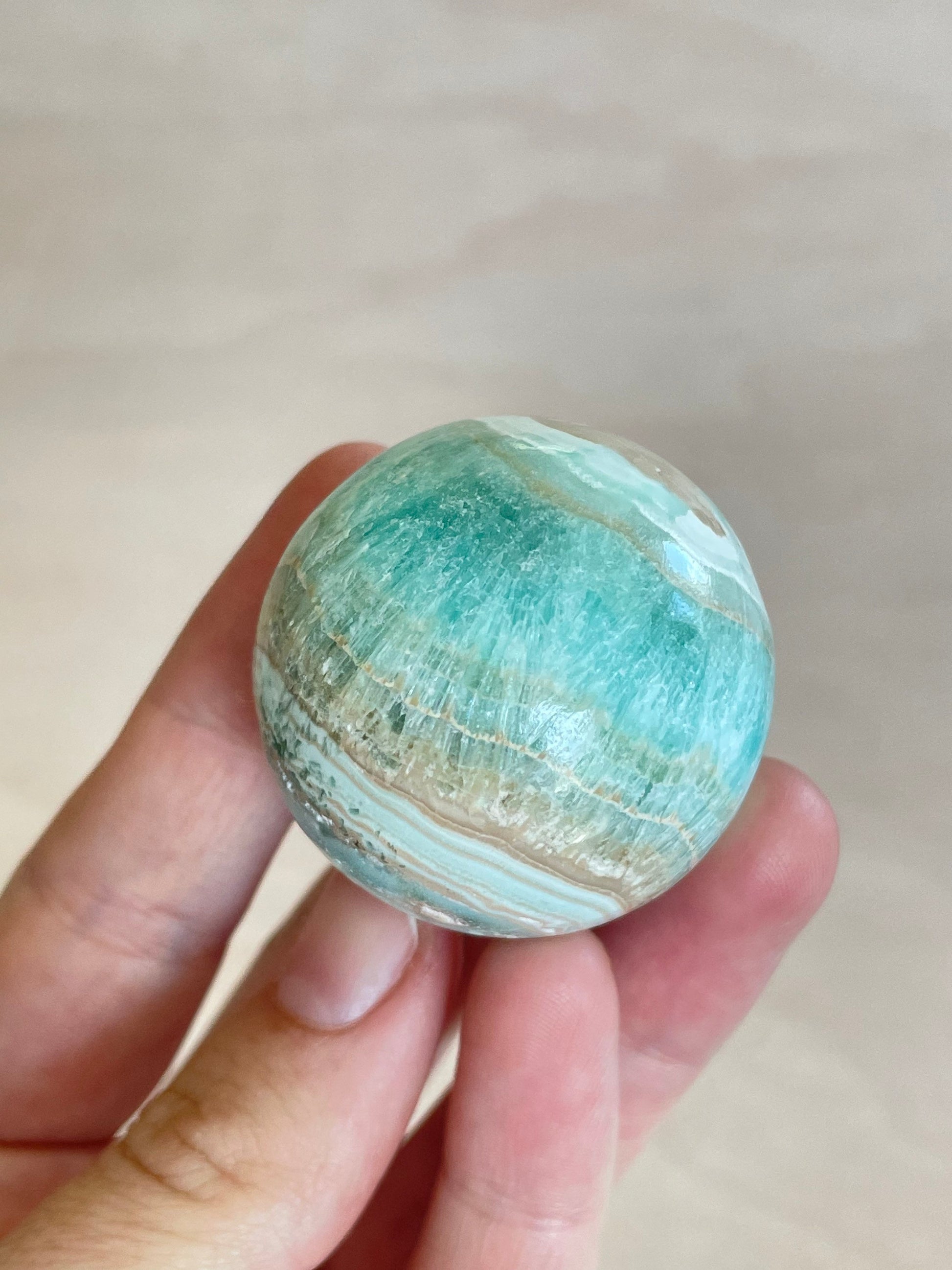 Caribbean Calcite Sphere 