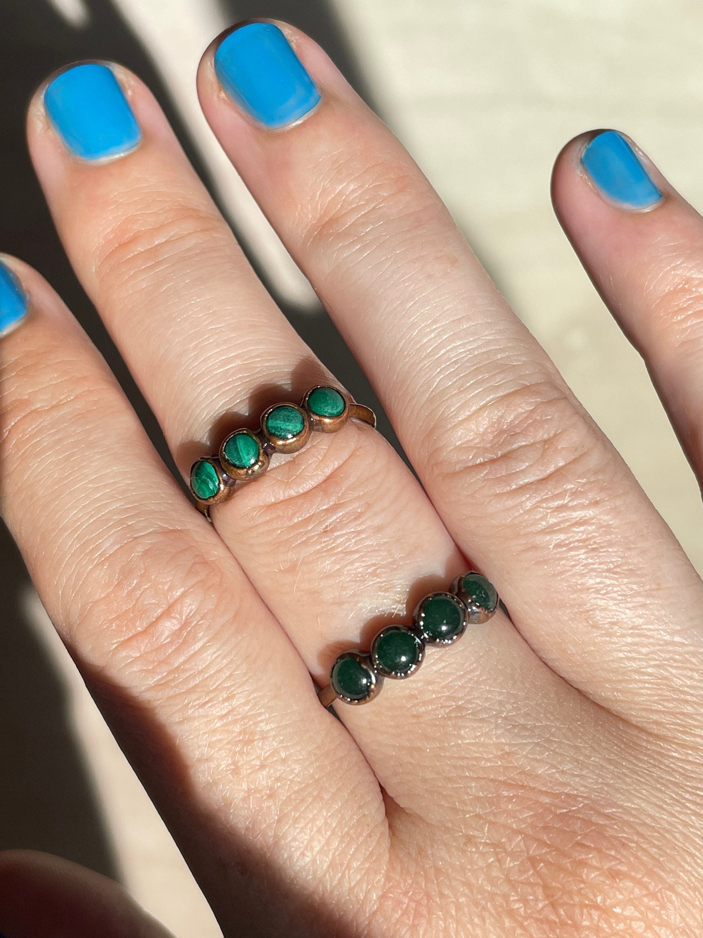 Malachite 2025 green ring