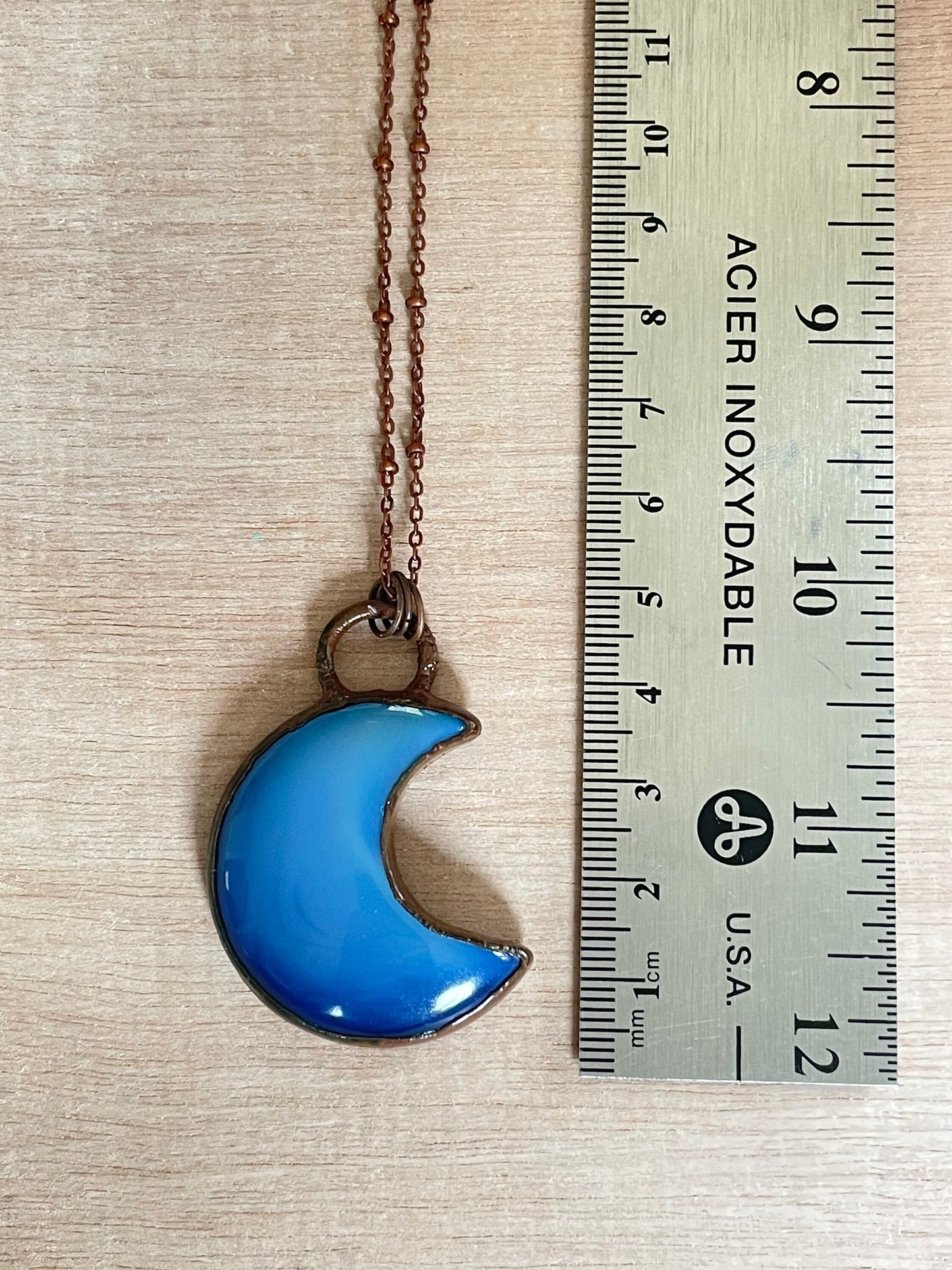 Opalite Moon Necklace 