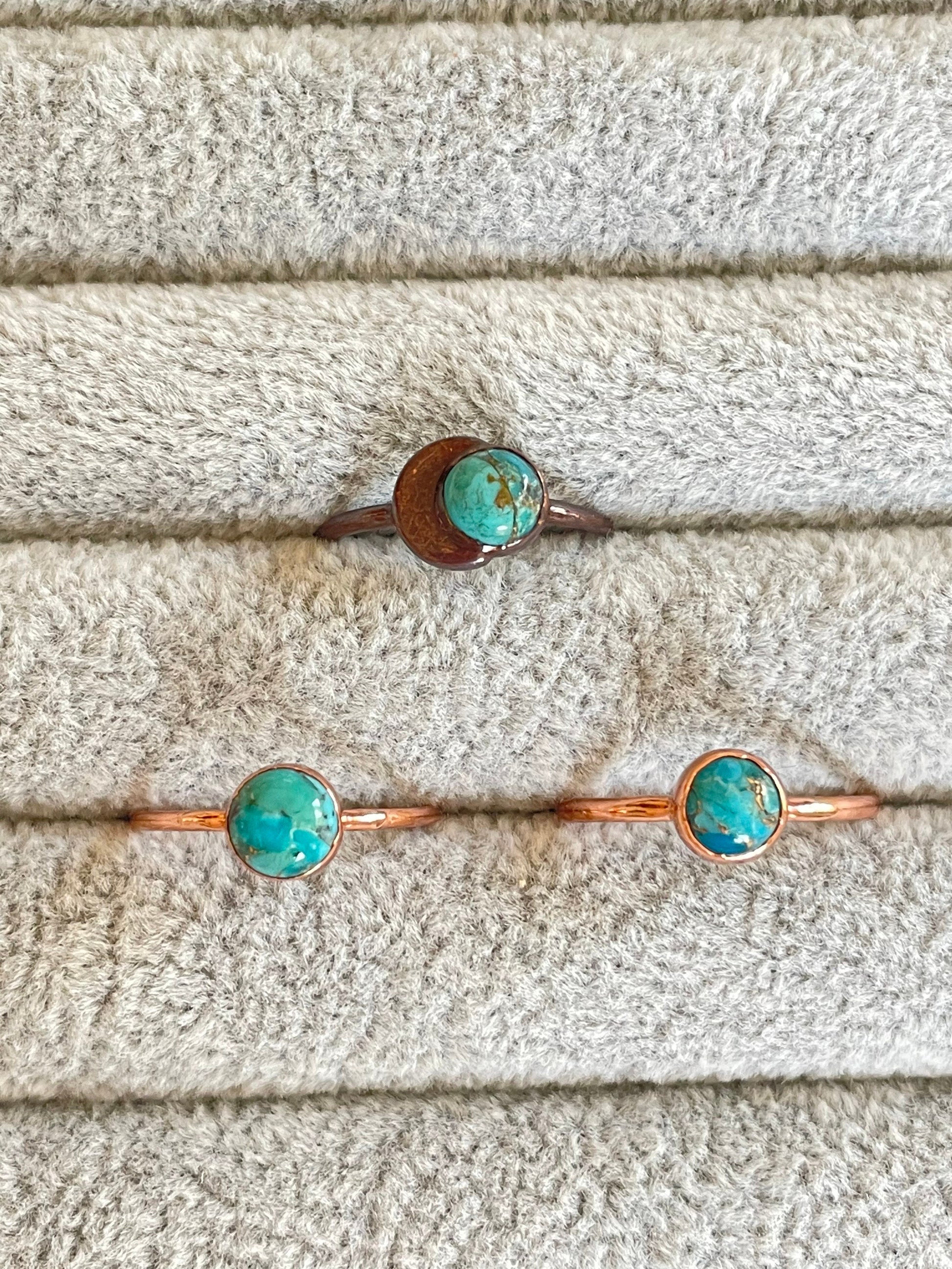 Turquoise Minimalist Ring 