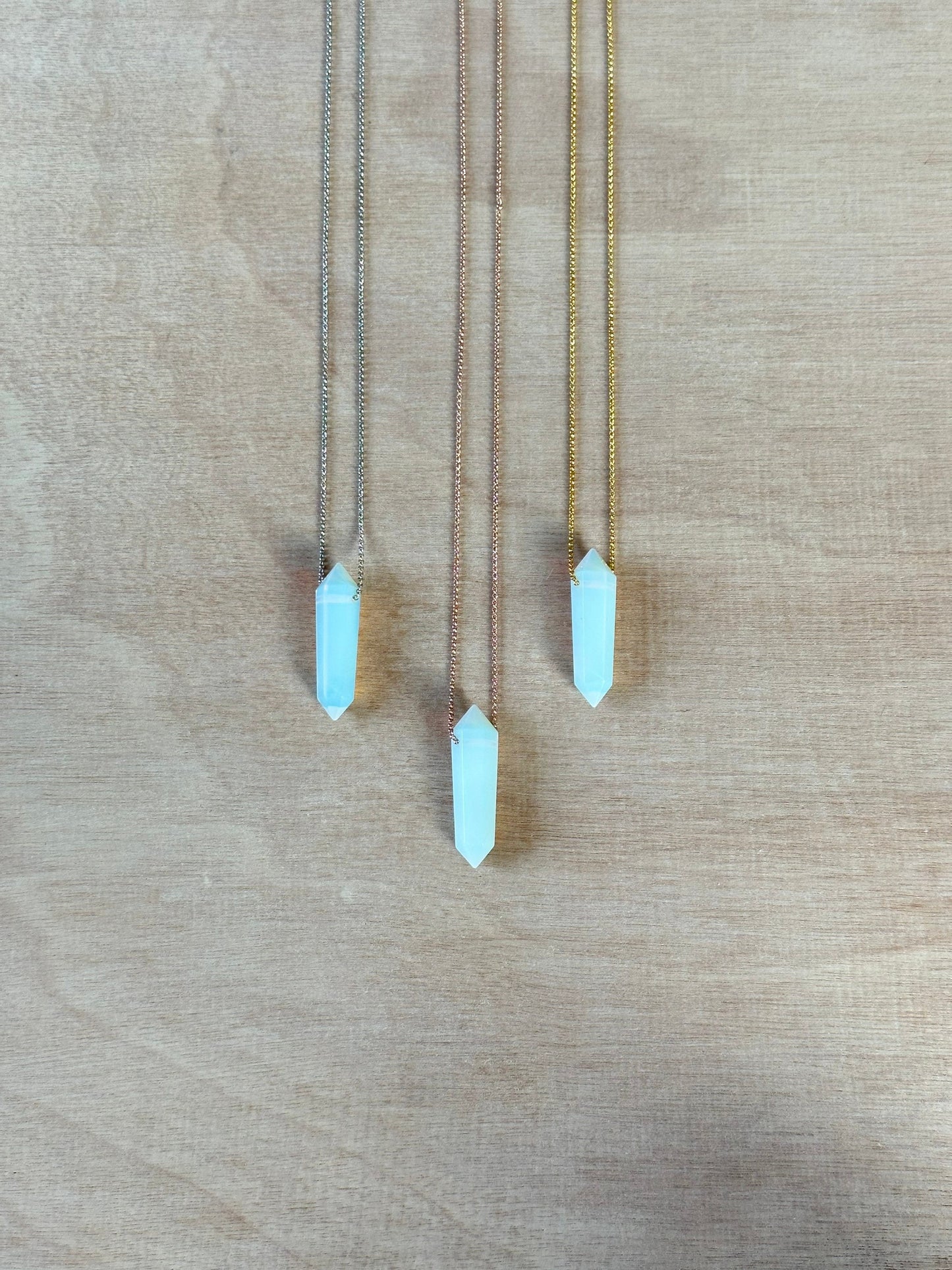 Opalite Point Necklace