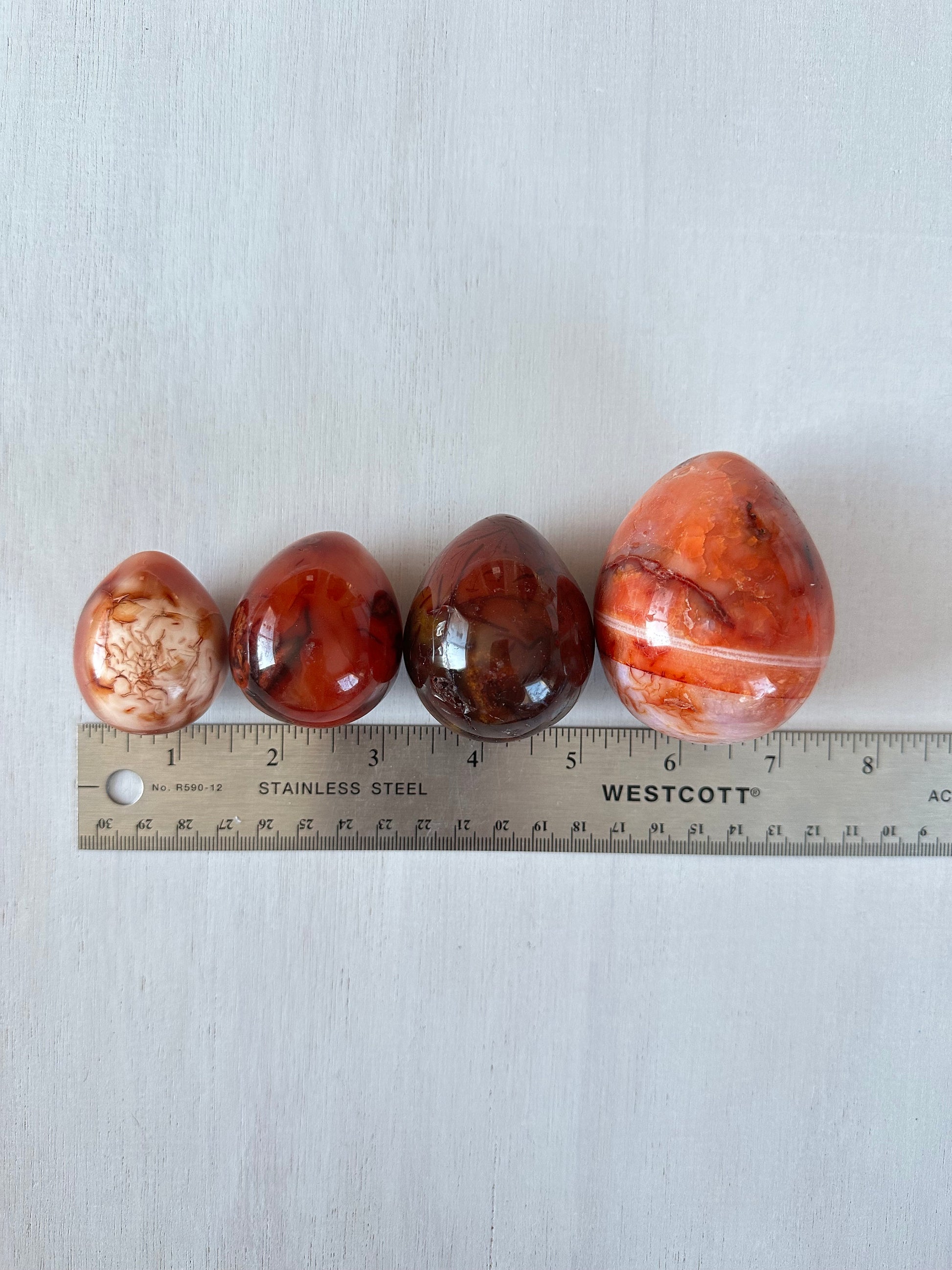 Carnelian Egg | Carved Egg Gemstone | Carnelian Crystal